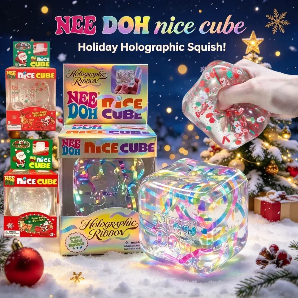 Fidget Cube Original - Jouet anti-stress cube souple Nee Doh