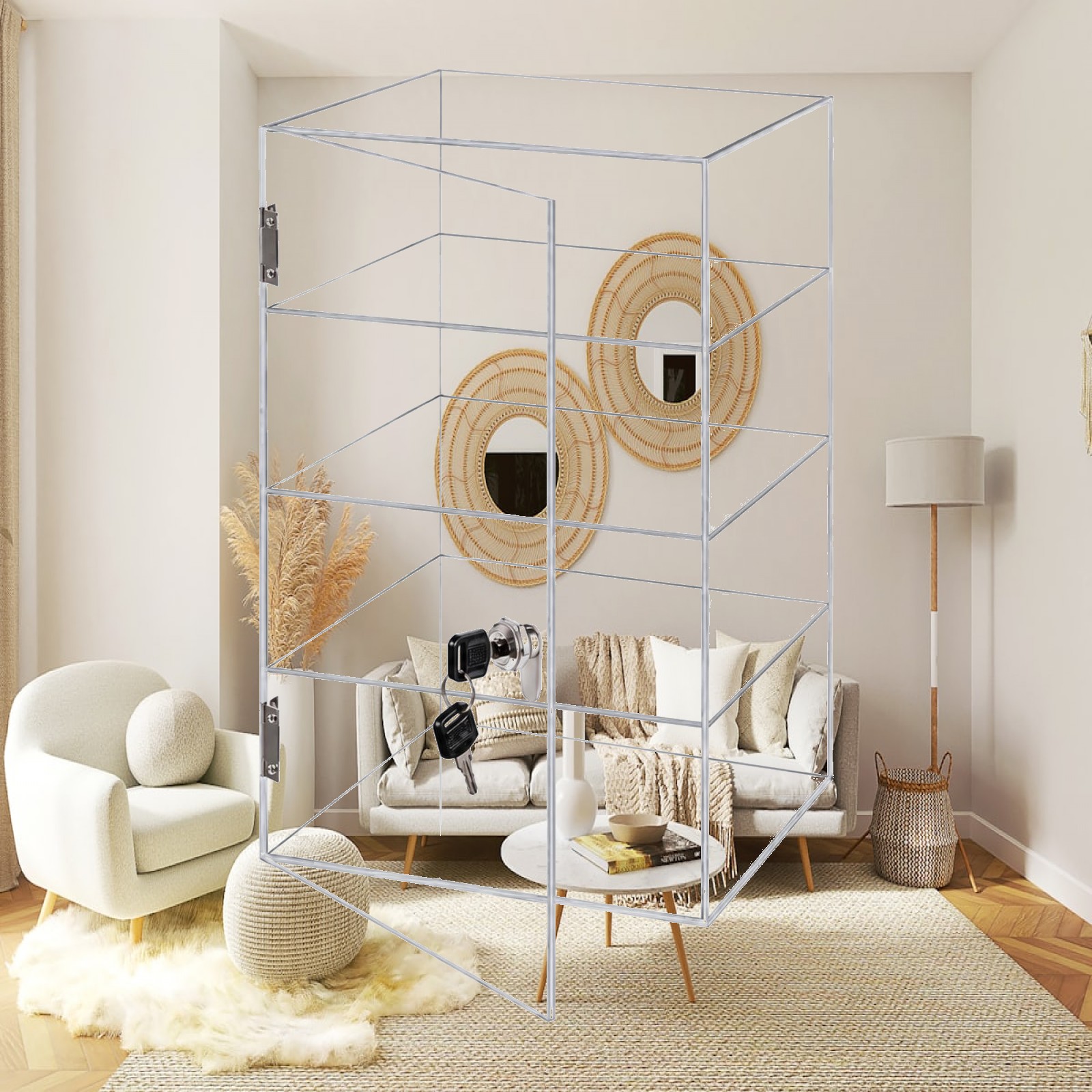 Vitrine en acrylique transpare - Display Case Acrylic avis et prix