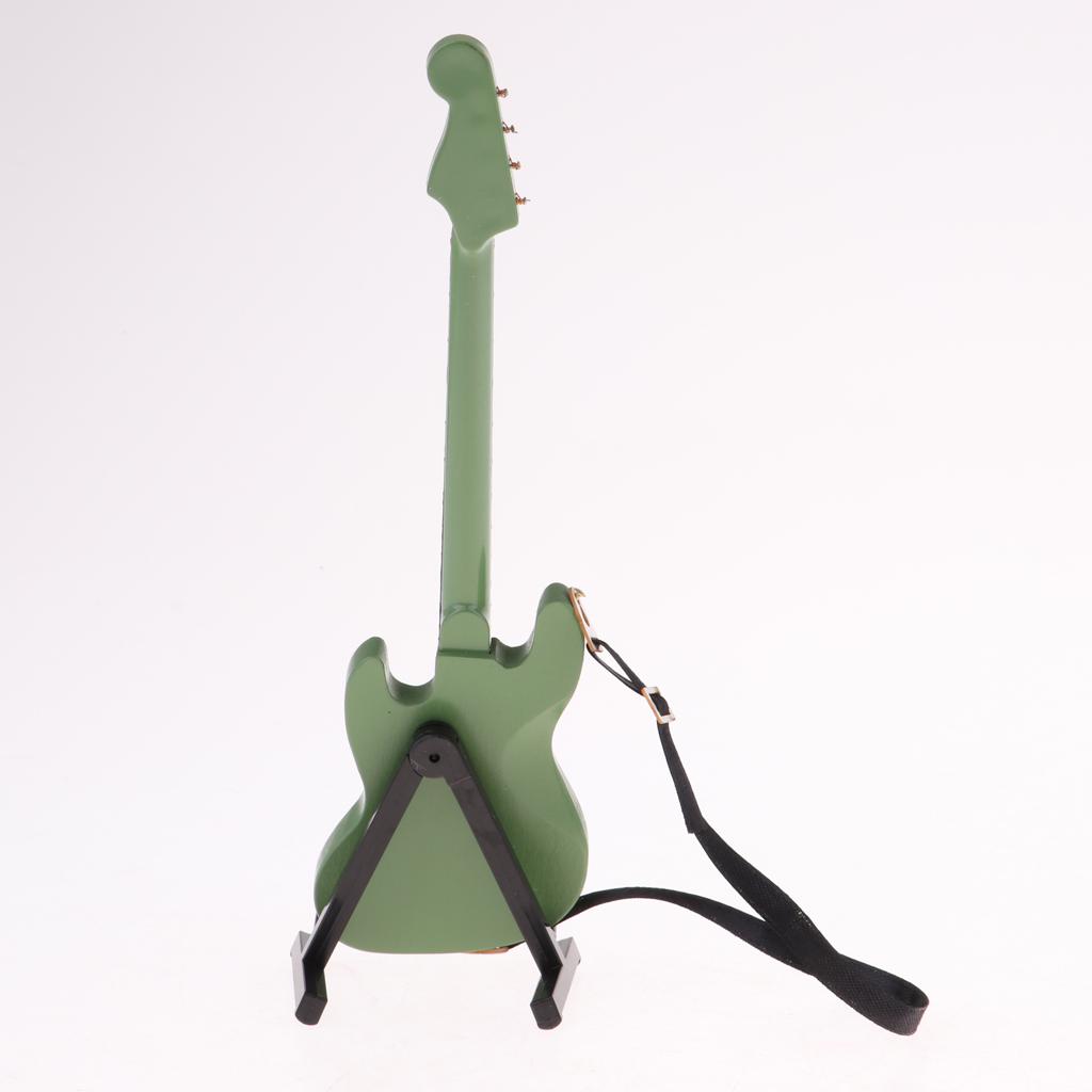Mini-guitare basse électrique  - Action Figure Stand avis et prix
