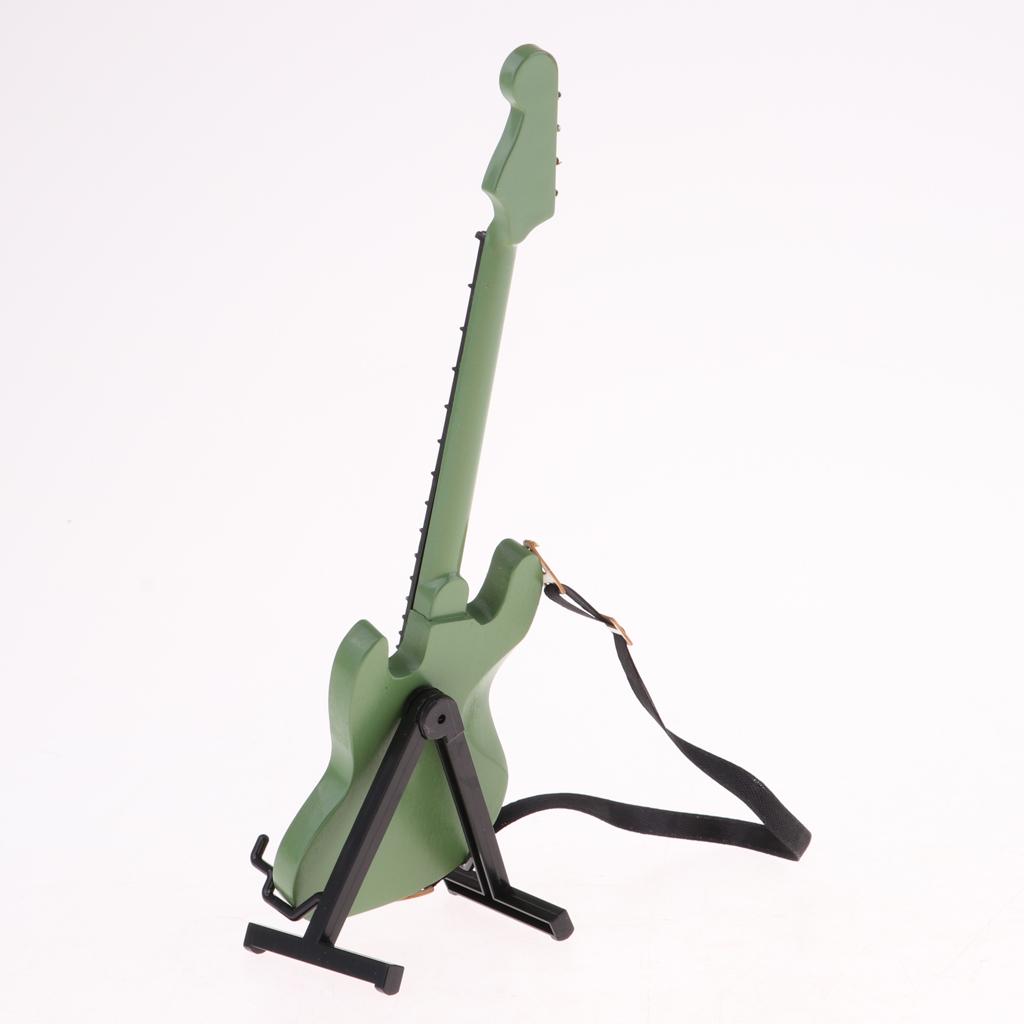 Mini-guitare basse électrique  - Action Figure Stand avis et prix