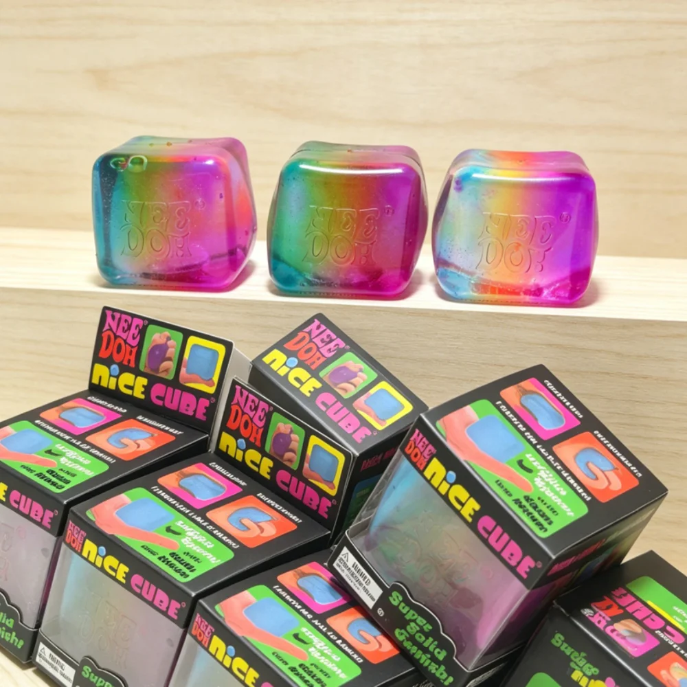NEEDOH Cube Arc-en-ciel, jouet - Fidget Cube Original avis et prix