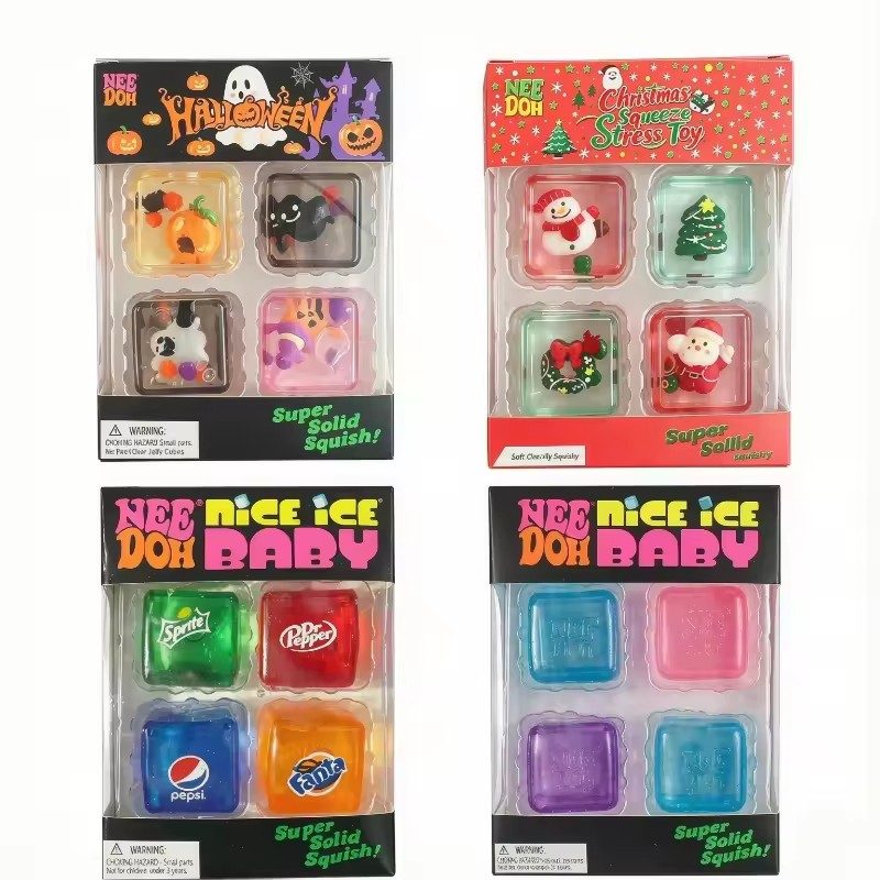 NeeDoh Mini, lot de 4 cubes mi - Fidget Cube Original avis et prix
